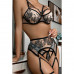 Ніжний звабливий комплект з поясом 